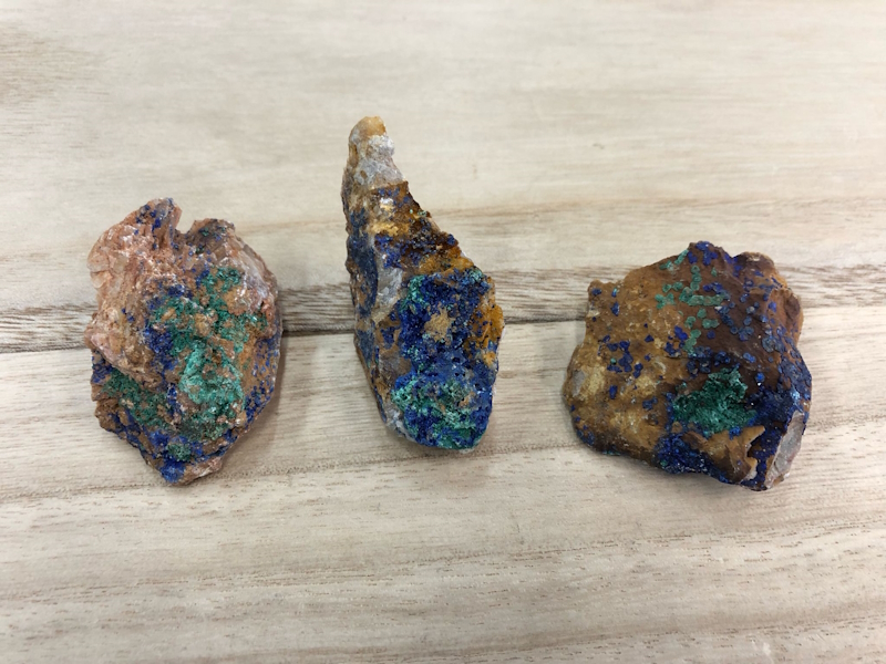 Azurita con Malaquita en bruto 4.5 cm aprox